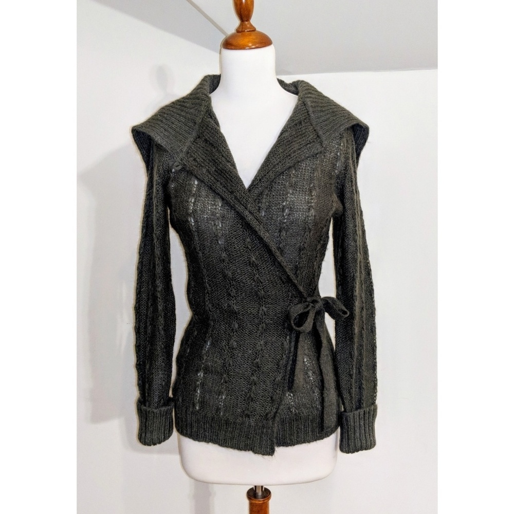 Sisley Mohair Wrap Sweater